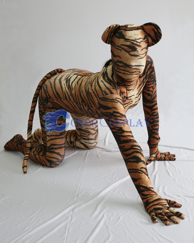 Classic Leopard Zentai Costume For Halloween